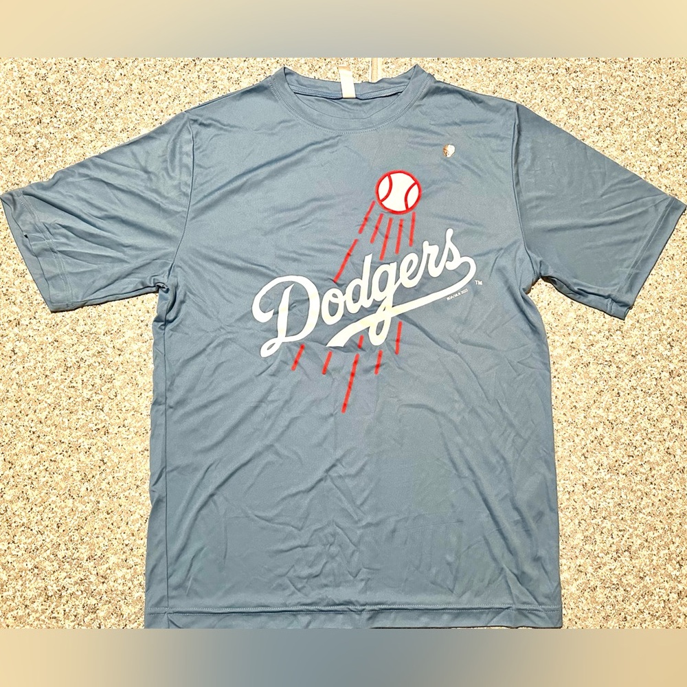 Dodgers Sunset Run 5k/10k T Shirt Los Angeles Blue New Foundation Small MLB UCLA